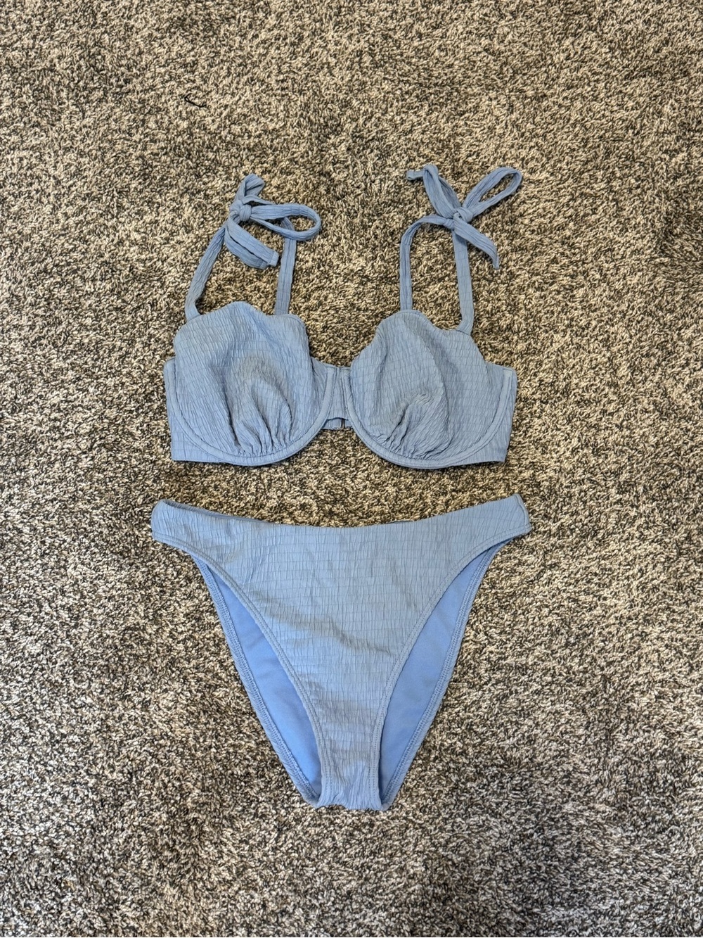 Abercrombie & Fitch Blue Bikini Size Small